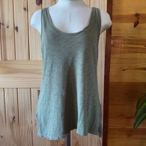 Old Navy Everywear Womens Olive Green Scoop Neck Tank Top M